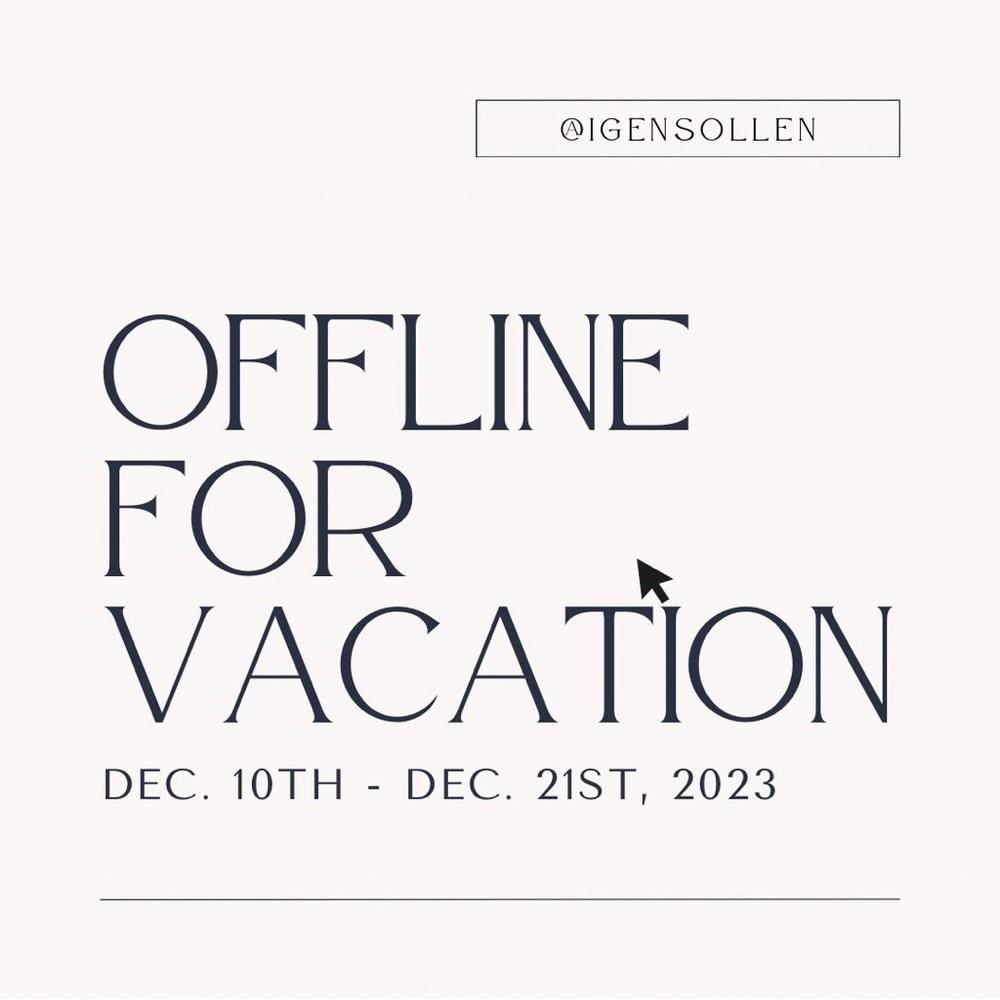 CLOSET CLOSES DEC. 10TH, WILL OPEN ON 22ND